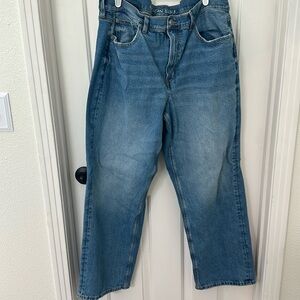 Gently used America eagle stridgid low rise baggy straight jean